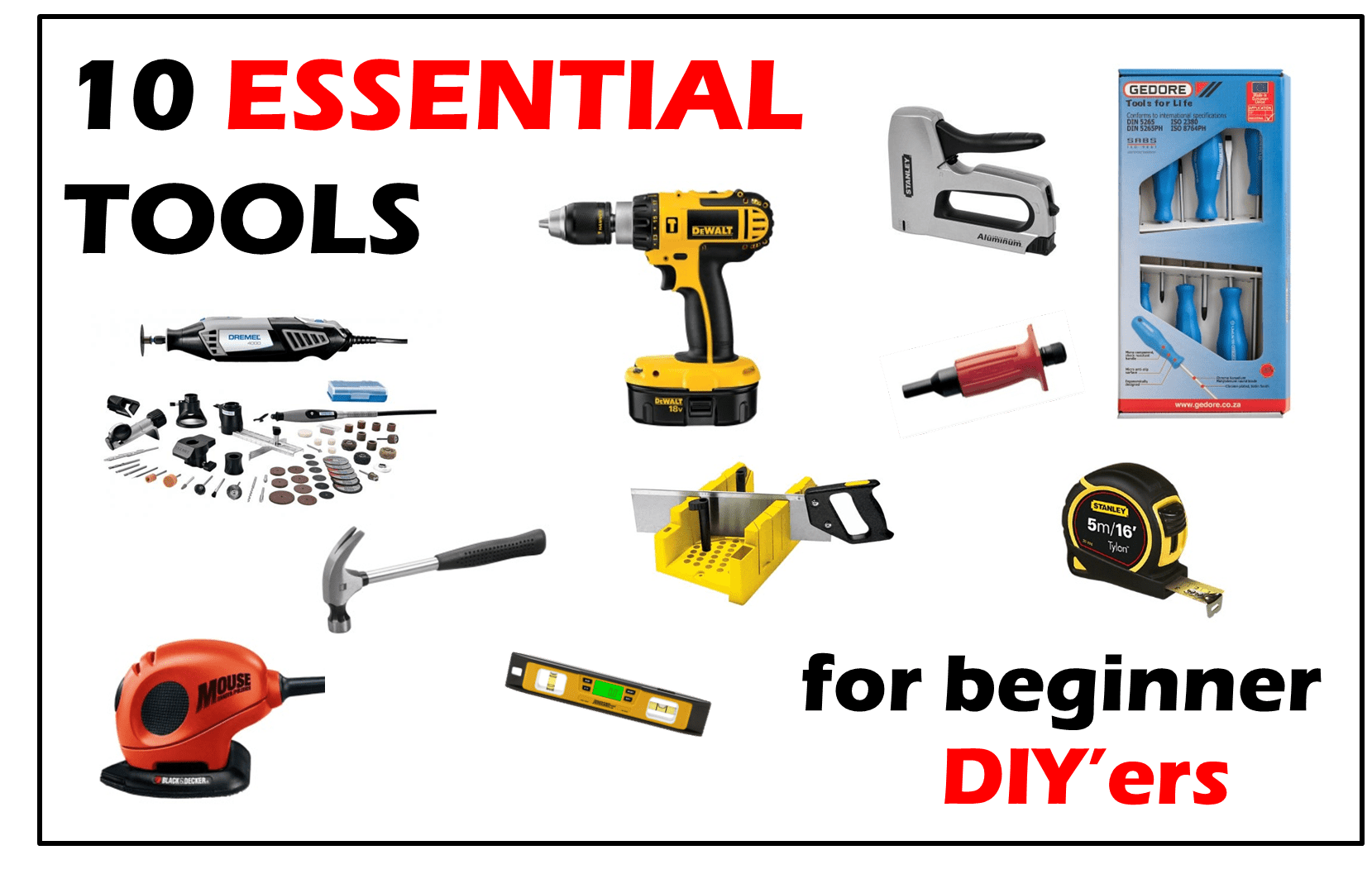 Essential Tools The Diy Life