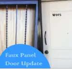 faux panel door