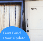 faux panel door