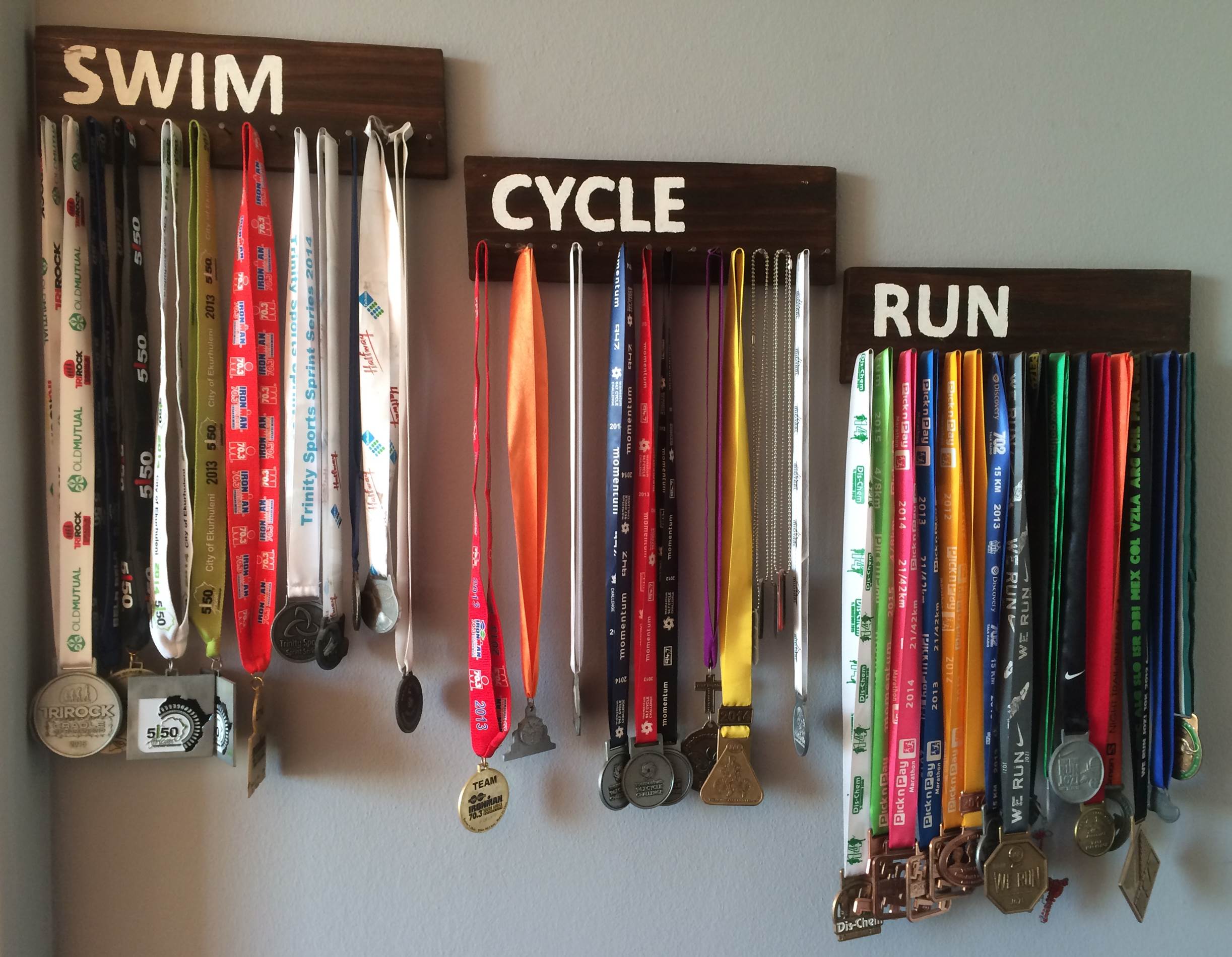 hanger for your race medals