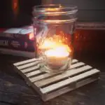 candle holder pallet