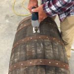 cutting barrel in half