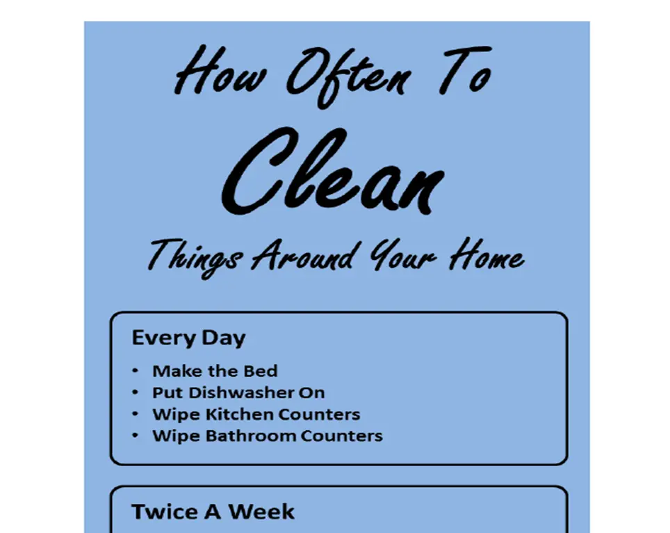 how-often-to-clean-printable