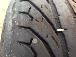 nail in tyre