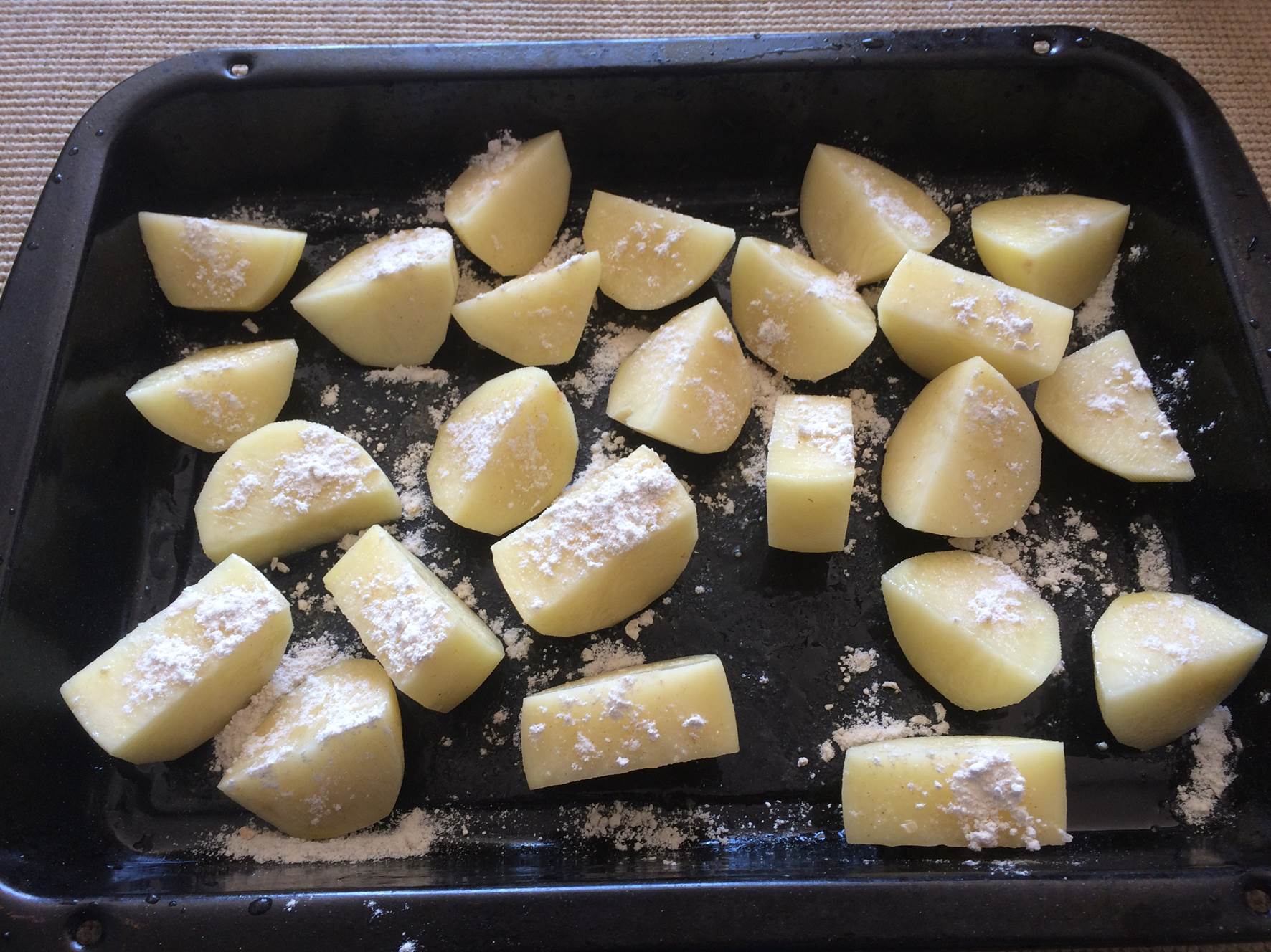 prepared potatoes