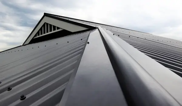 corrugated iron roof