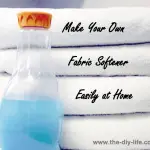 Make Your Own Fabric Softener Easily At Home