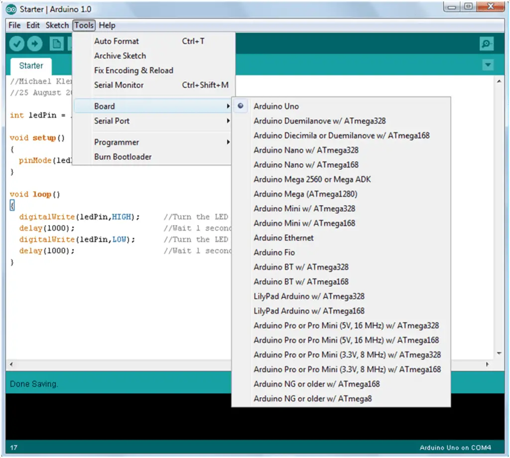 Getting Started With Arduino, Your First Sketch - The DIY Life