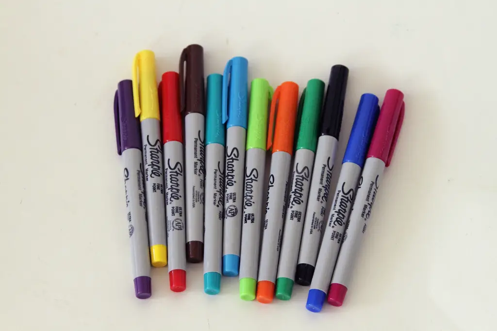 sharpie wall markers