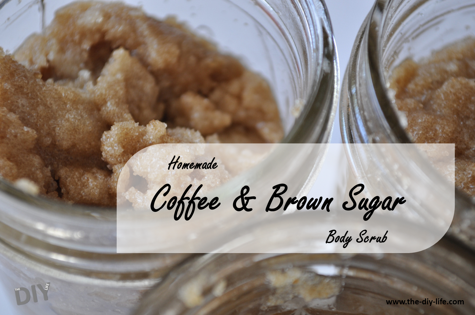 coffee and brown sugar scrub