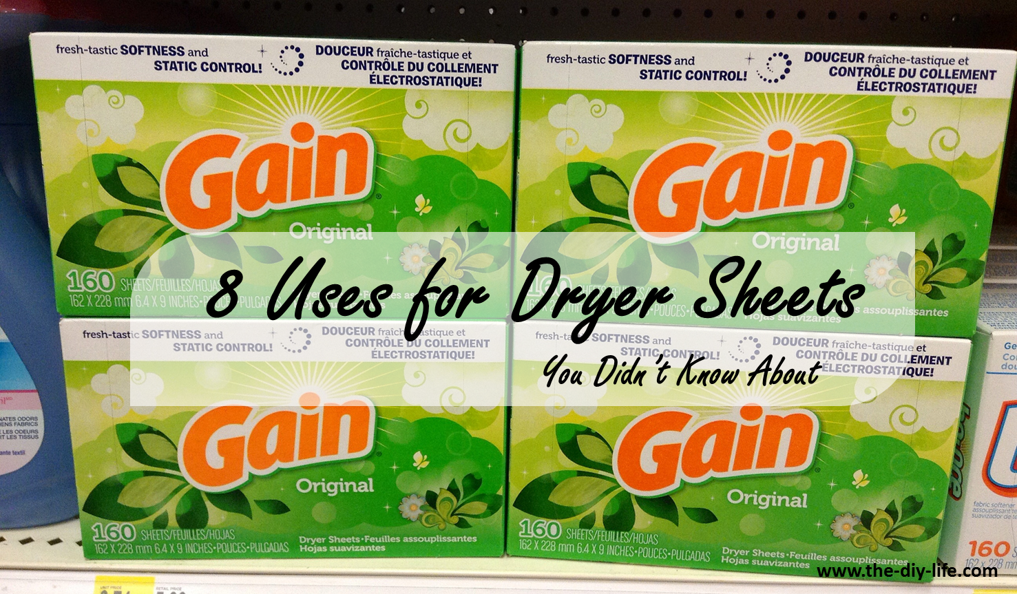 8 uses for dryer sheets