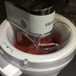 strawberry sorbet ice cream maker