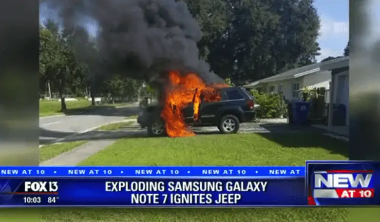 galaxy-note-7-explosion-in-jeep