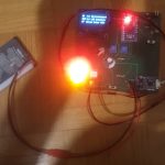 Complete PCB With Battery Connected