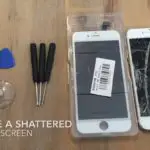 replace a shattered or broken iphone screen