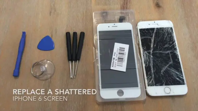 How To Replace A Shattered Screen on iPhone 6/6s