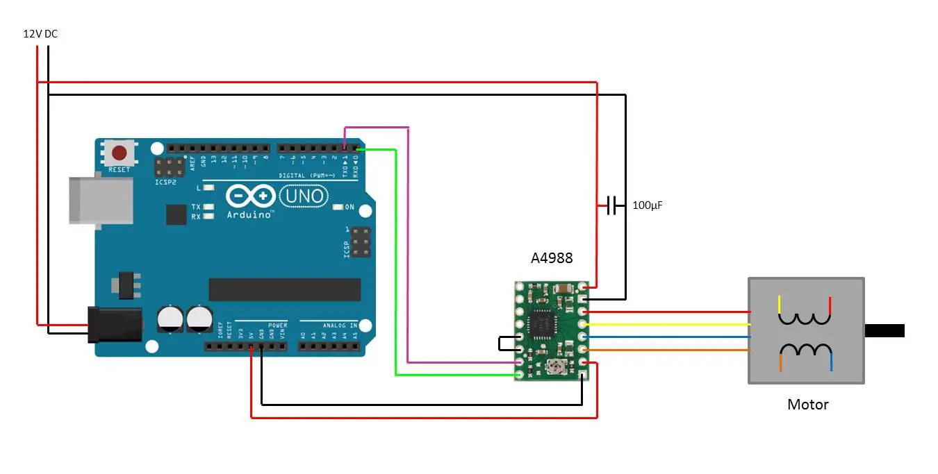 Groen Nationale volkstelling Bijwerken Arduino Stepper Motor Control, Using Pololu Driver | The DIY Life