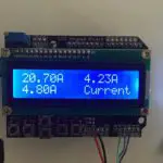 3 phase energy meter current screen
