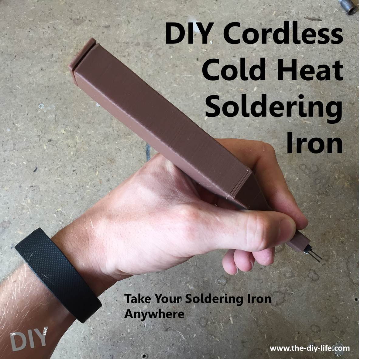 Step by step guide - DIY cordless cold heat soldering iron