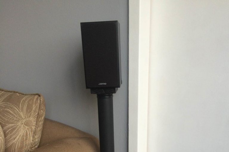 Make Your Own Speaker Stands For Surround Sound Speakers