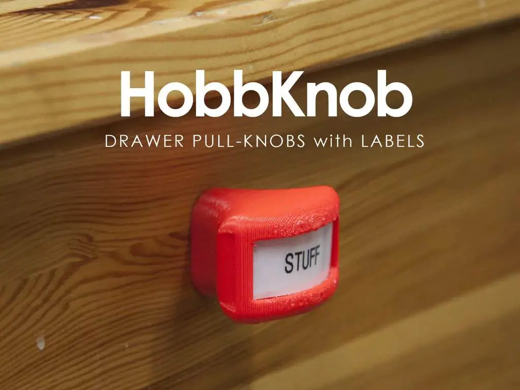 labelled door knobs