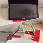 notebook stand to tablet stand hack