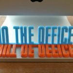 out of office flip sign