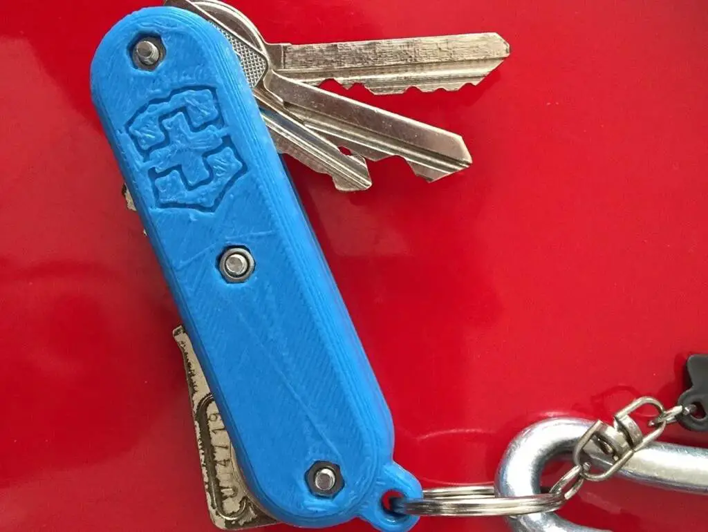 swiss army style key chain