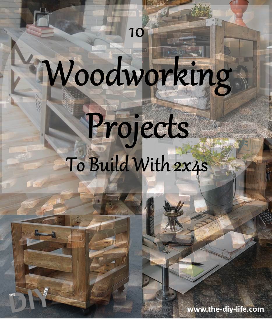 10 Woodworking projects to build with 2x4s