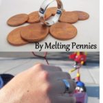 Make a ring by melting down pennies