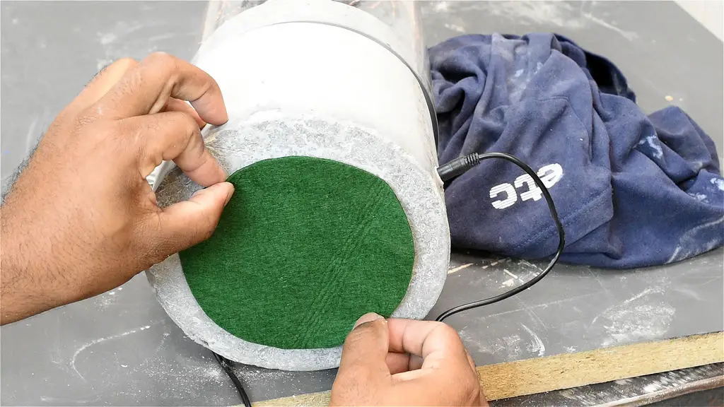 add felt to the bottom to stop it from scratch your furniture