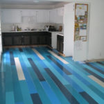 different colour plank flooring