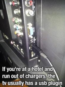 hotel charger hack