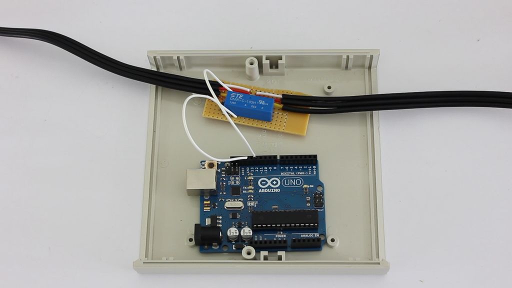 mount the arduino in an enclosure