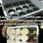 muffin tray for drinks