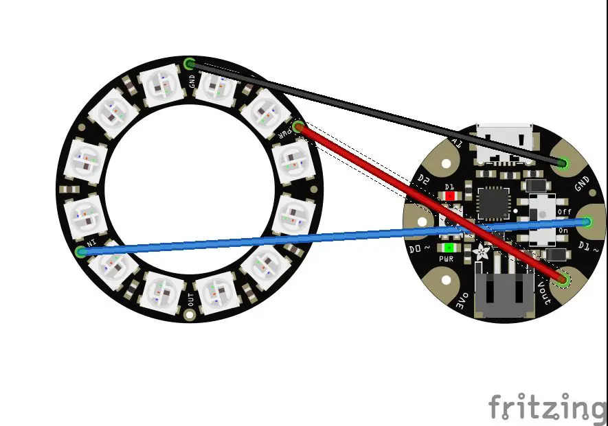 arduino to led ring connections
