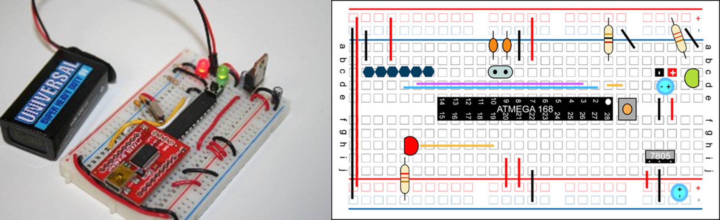 Make Your Own Arduino On A Breadboard