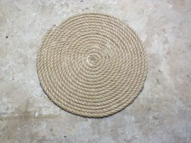 Make Your Own Jute Rope Rug