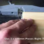 Cut The Slot The Full Length Of The 600mm Planks