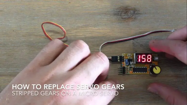 How To Replace Stripped Servo Gears – Example Done On Turnigy TG9e