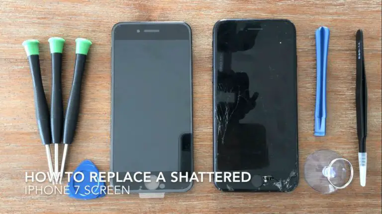 How To Replace A Shattered Screen on an iPhone 7