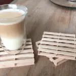 Mini Pallet Coasters, Make Your Own For $0.50