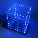 Arduino Controlled 8 x 8 x 8 LED Cube