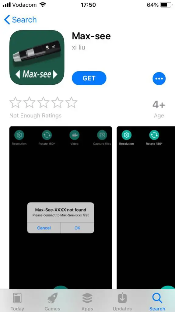 Max See App In iOS App Store