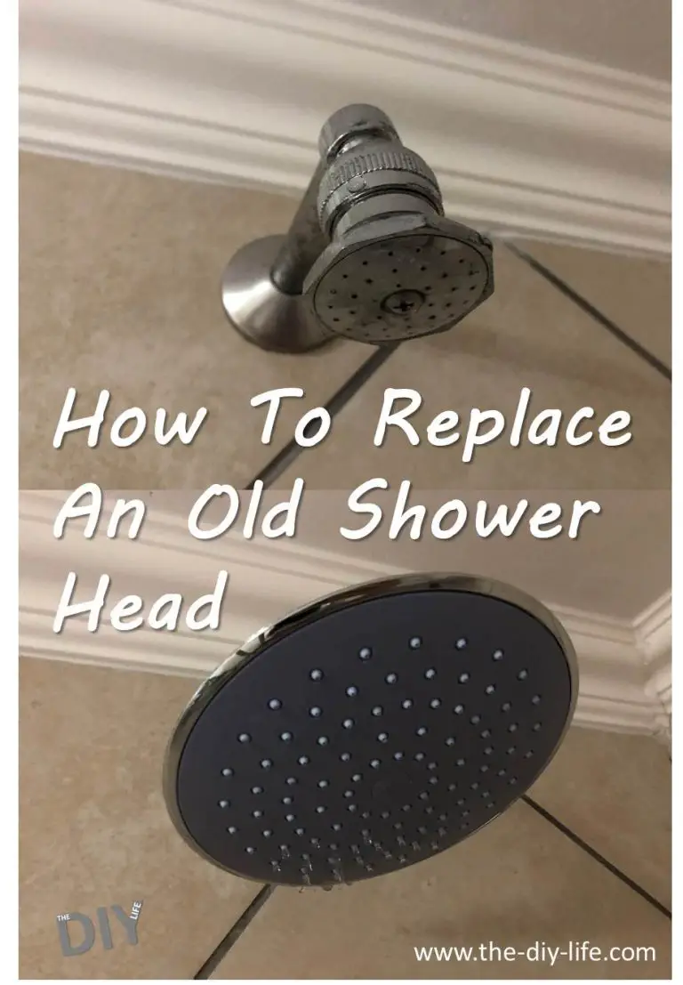 How To Replace An Old Or Damaged Shower Head The DIY Life
