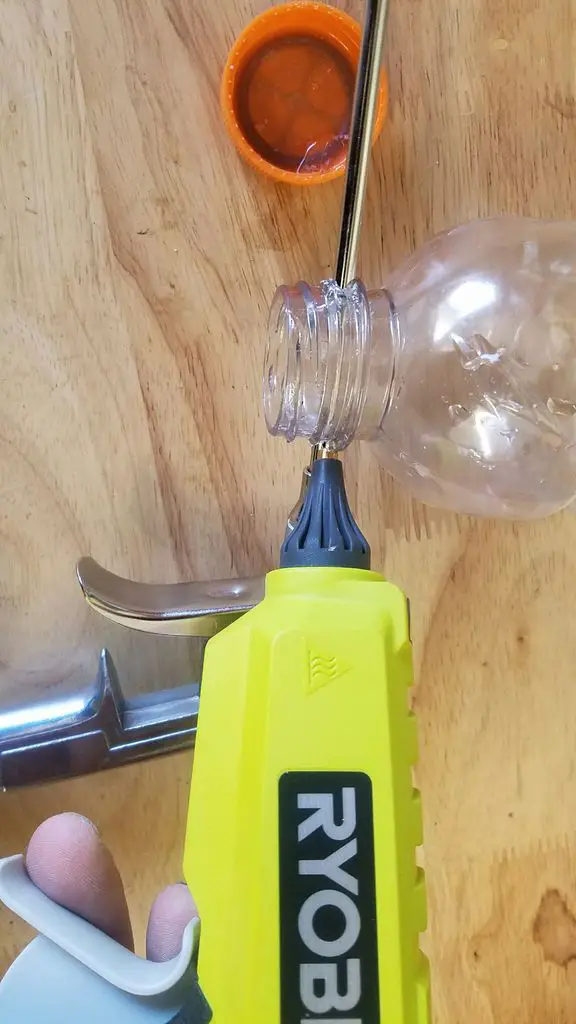 Seal The Bottle With Glue
