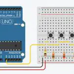 Multiple Push Buttons On A Single Arduino Analog Input