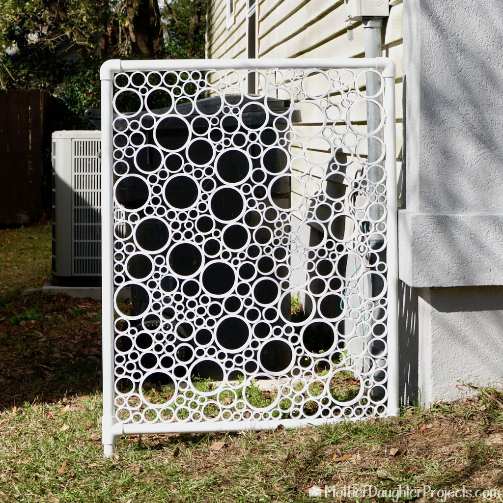 Diy Pvc Privacy Screen The Life, How To Make An Outdoor Privacy Screen From Pvc Pipe