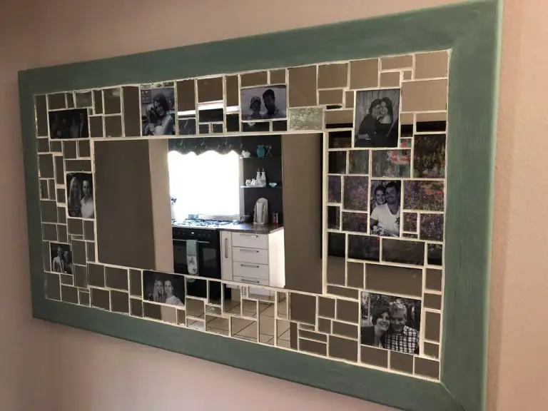Make A Mosaic Mirror Picture Frame