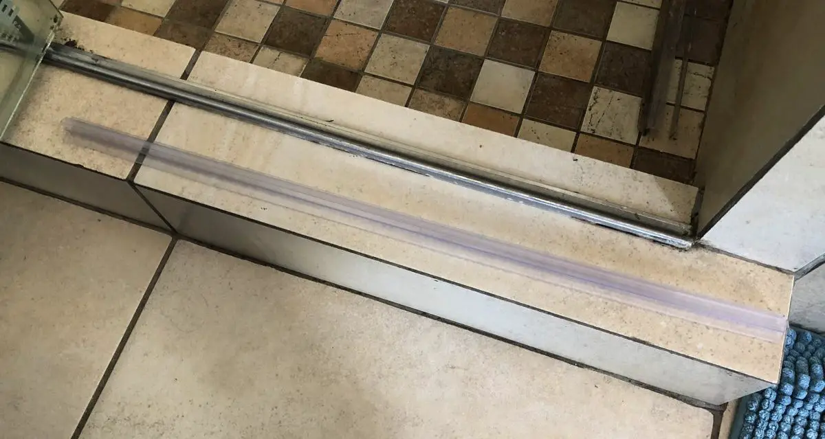 new shower door seal strip